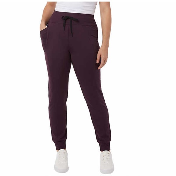 32 Degrees Ladies' Side Pocket Jogger, Purple - Picture 2 of 6
